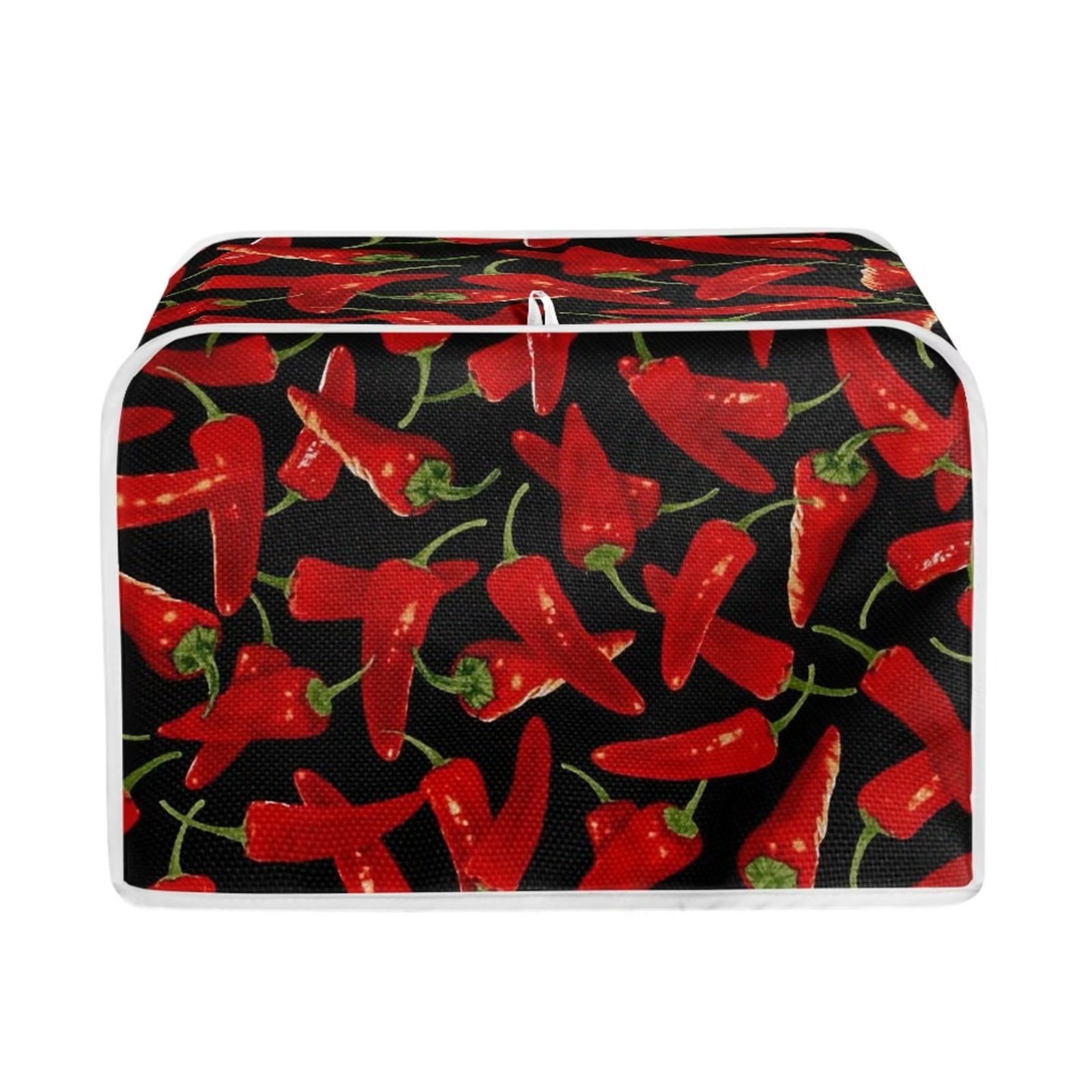 Binienty Red Pepper Toaster Cover Waterproof Quilted 2 Slice Toaster