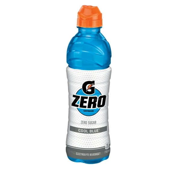 Gatorade Zero Boisson Électrolytique Cool Blue 710 mL, Bouteille