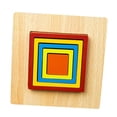 thumbnail image 4 of STARTIST Casse-Tête Géométriques Jouet Éducatif Forme Carrée, Casse-Tête en Bois, 4 of 9