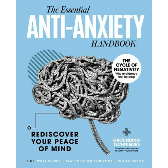 The Anti-Anxiety Book: Rediscover Your Peace of Mind, (Hardcover)