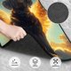 thumbnail image 3 of Fotbe Golden Cloud Winged Dog Juego de 4 Tapetes para Auto con Estampado – Alfombrillas de Goma Reforzada, Diseño Antideslizante, Protección para Todo el Año – Vehículos, Autos, Camionetas y SUVs, 3 of 7