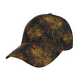thumbnail image 1 of Fotbe Gold Dragonfly Mandala Gorro Clásico de Béisbol, Gorra Ajustable con Broche Snapback, Gorro de Exterior de Algodón Suave, 1 of 6