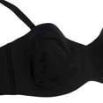 thumbnail image 7 of YWDJ Lounge Bras for Women Plus Size Sleep Bras Underwire Comfy Bras Adjustable Straps Full Coverage Push up Wrap Lounge Bras Padded Plus Size Comfort Bras Comfortable Bras Black 80C, 7 of 7
