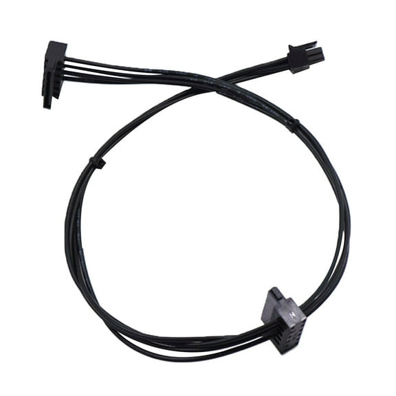 Naierhg Replacement Mini 4Pin to 2 SATA SDD Power Supply Cable for Lenovo Main Board
