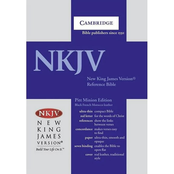 Pitt Minion Reference Bible-NKJV, (Hardcover)