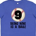 thumbnail image 4 of Inktastic 9th Birthday Baseball 9 Year Old Boy Youth T-Shirt, 4 of 5