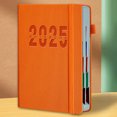 thumbnail image 1 of Ganfancp 2025 Planificador Semanal Cuaderno Tapa Dura 2025 Calendario Planificador con Ficha Mensual 80Gsm Papel Grueso Planificador Diario Plan de Oficina 365 Dias Ofertas Flash Liquidación 1X Cuade, 1 of 7