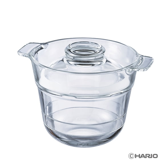Hario "Ichizenya"Microwave Glass Rice Cooker, 1-cup
