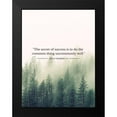 thumbnail image 2 of ArtsyQuotes 15x18 Black Modern Framed Museum Art Print Titled - John D. Rockefeller Jr. Quote: Uncommonly Well, 2 of 5