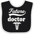 thumbnail image 3 of Inktastic Future Doctor Medical Career Boys or Girls Baby Bib, 3 of 4