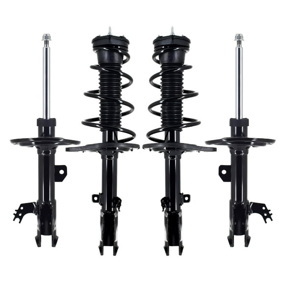 Set 4 Front Strut-Rear Quick Complete Strut For 2012-2017 Toyota Camry Hybrid LE, XLE