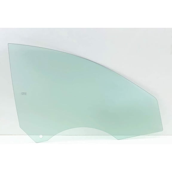 Passenger Right Side Front Door Window Door Glass Compatible with Mercedes Benz CLA250 / CLA45AMG 2014-2019 Models