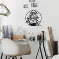 thumbnail image 4 of Transemion Non-deformable Metal Wall Decor Smooth Line And Wide Application Bedroom Decoration Anti-corrosion, 4 of 6