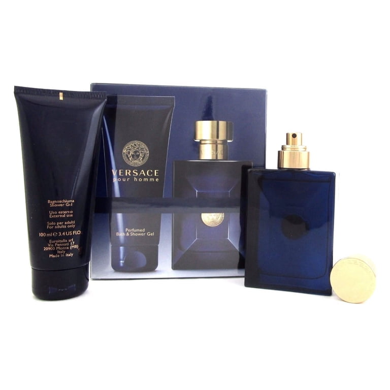 ひろオンブルブルー　オーデトワレ　50ml スプラッシュボトル　2セット Versace Dylan Blue Pour Homme Cologne Gift Set, 2 Pieces - Walmart.com