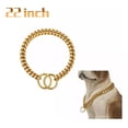 thumbnail image 2 of Collar De Cadena For Perro Pitbull De Acero Inoxidable De, 2 of 7