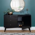 thumbnail image 4 of Angelo HOME 52" Mid-Century TV Console - Black, 4 of 6