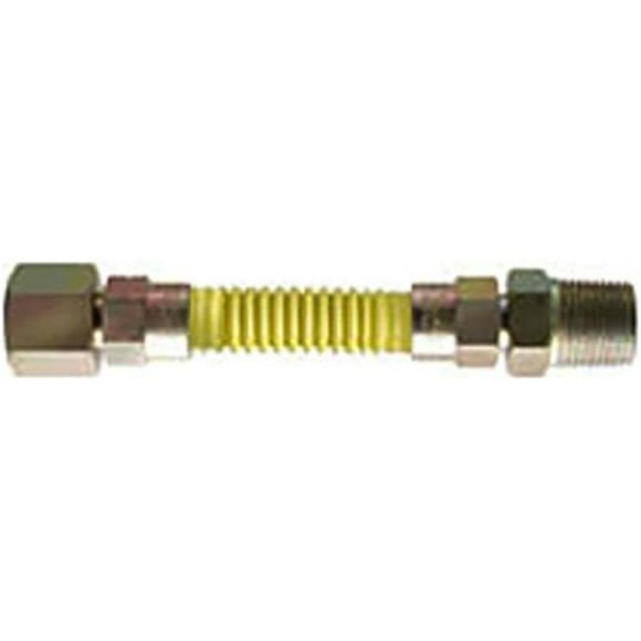 LDR Global Industries 509 1060 MXMC 0.38 OD x 60 in. Connecteur de Gaz en Acier Inoxydable