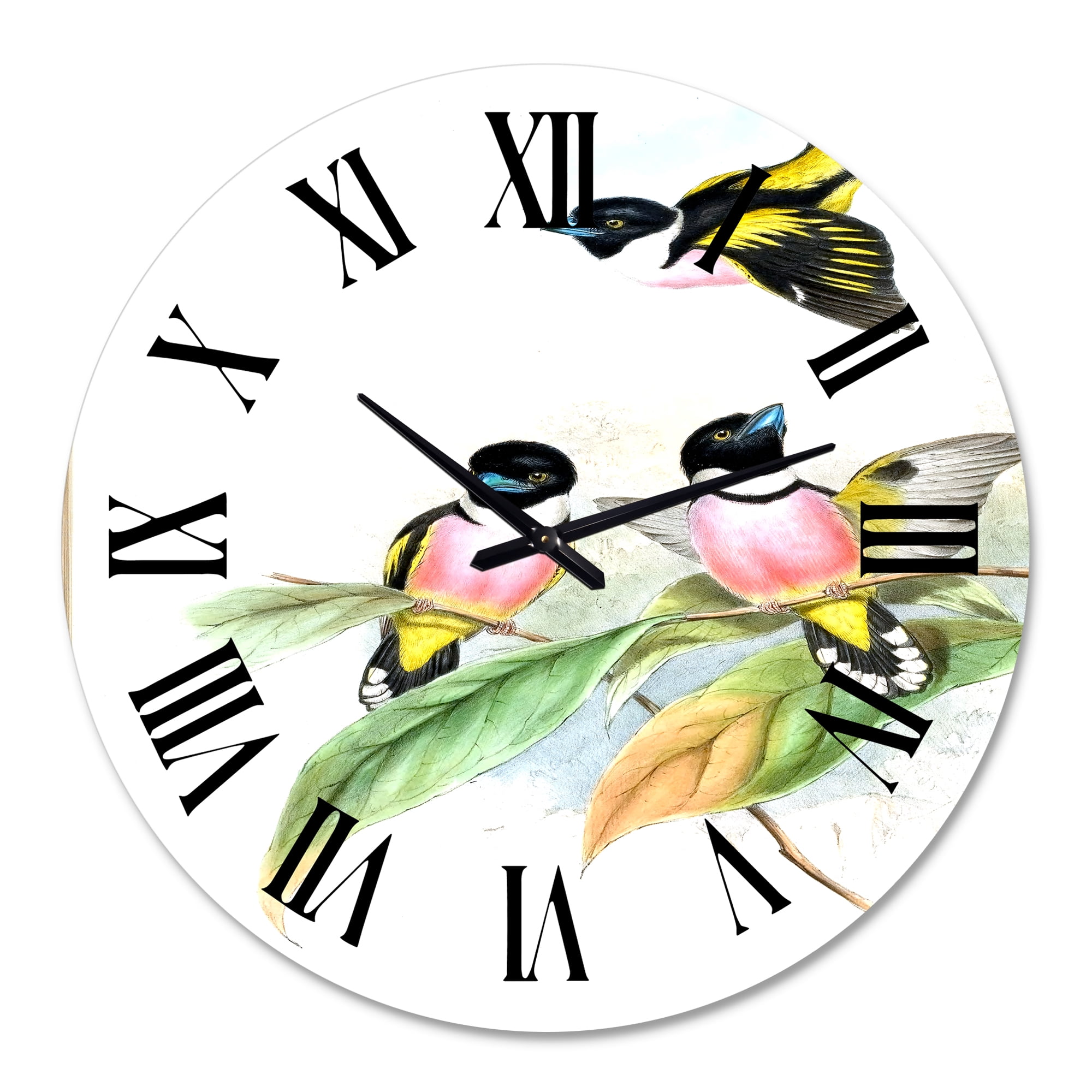 Designart 1 in Quartz Traditional Wall Clock