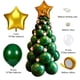 thumbnail image 2 of Kit de globos verdes navideños, kit de globos verdes navideños, decoración de globos para fiestas, accesorios de decoración navideña de primera línea, 2 of 7