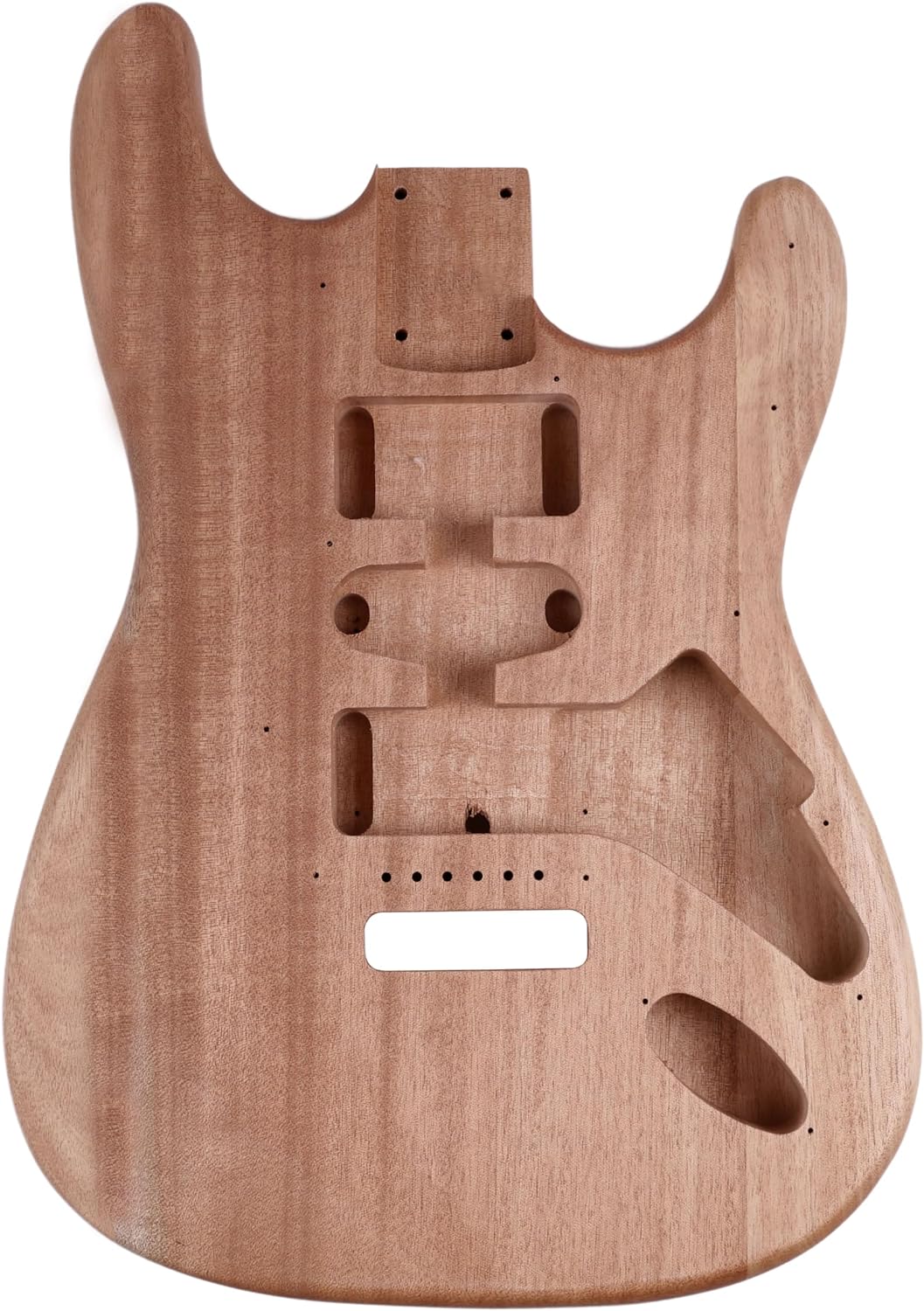 Leo Jaymz DIY ST Style Electric Guitar Kits with Mahogany Body and Maple Neck - Rosewood Fingerboard and All Components Included - image 4 of 6