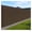 Brown, variant on Privacy Screen Fence 98% Blockage Solid Sand 4'x1' Brass Grommets w/3-Year Warranty 180 GSM