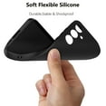 thumbnail image 5 of Silicone Case for Samsung Galaxy S25 FE, Takfox Durable and Stylish Drop Tested Soft Silicone Gel Rubber Slim Fit Shockproof Protection Phone Cover for Samsung Galaxy S25 FE 5G,Black, 5 of 10