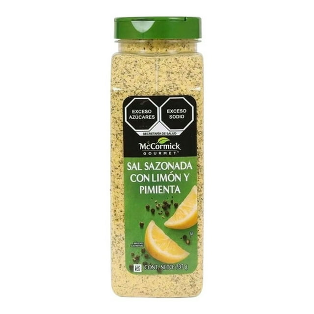 Sal Sazonada Con Limón Y Pimienta Mccormick Gourmet 737g McCormick Original