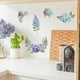 thumbnail image 5 of 3 láminas de calcomanías decorativas con temática de hortensias, 6x12 pulgadas, para muebles y decoración floral. Adhesivos de transferencia para pared., 5 of 7