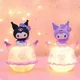 thumbnail image 2 of Sanrio melodía Kuromi Cinnamoroll Pompom Purin Pochacco Anime Muñeca Luz de noche Creativa Genial Conejo Planeta Luz Regalo de dibujos animados, 2 of 5