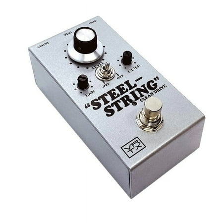 Vertex Effects - Steel String MKII Effects Pedal - Silver