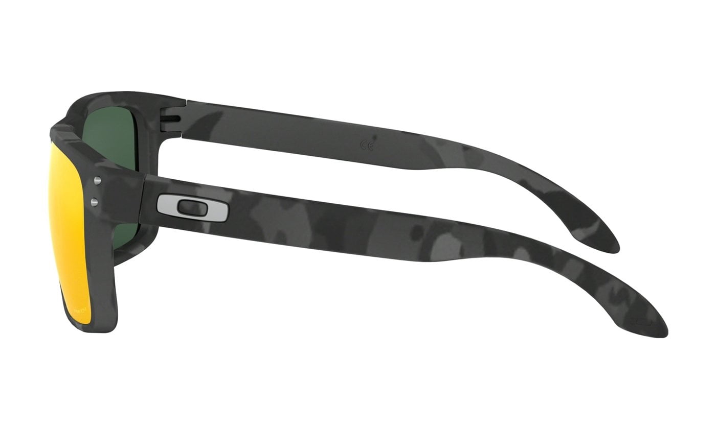 Oakley sunglasses OO9102 Holbrook (F4) matte brown tortoise with prizm black lenses, 57mm