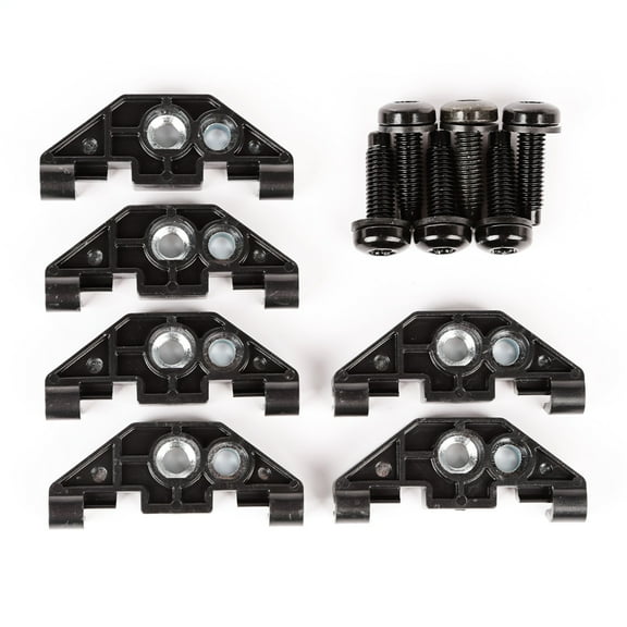 Omix-Ada by RealTruck | 12304.34 | Hard Top Hardware Kit, Bolt/Retainer | Compatible with 2007-2018 Jeep Wrangler JK / JKU