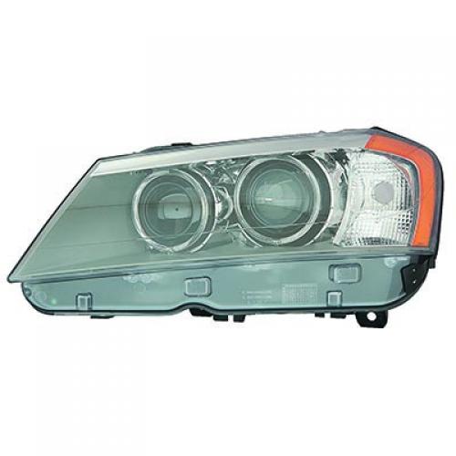 GOPARTS Replacement for 2011 2014 BMW X3 Headlight Headlamp Assembly