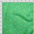 thumbnail image 4 of oneOone Viscose Chiffon Sea Green Fabric Abstracts Dress Material Fabric Print Fabric By The Yard 42 Inch Wide, 4 of 5