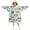 Beagle and Bone Blue Pattern, variant on Jack Russell Terrier and Dog Paw Print Lamb Fleece Blanket Hoodies for Teens ,Teens Oversize Sherpa Wearable Hooded Blanket Sweatshirt with Super Pockets