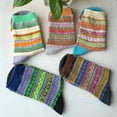 thumbnail image 3 of Women's Warm Winter Socks - Thermal Knit Crew Socks for Hiking & Boots, Cozy Calf-Length Socks, Christmas Stocking Stuffers Gifts, 3 of 6