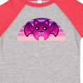thumbnail image 4 of Inktastic Halloween Bat for Girls Girls Toddler T-Shirt, 4 of 5