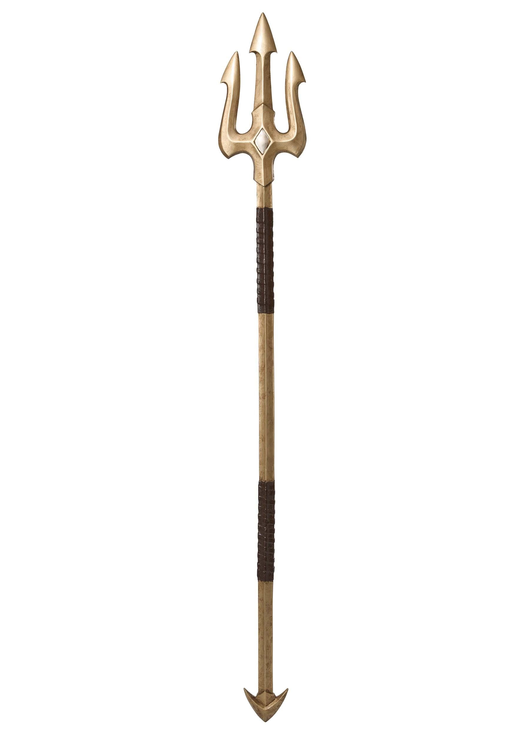 Walmart Exclusive Golden Trident - Neptune Inspired Toy Spear