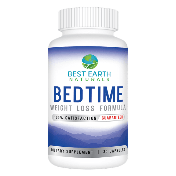 Best Earth Naturals, Bedtime Weight Loss Formula, L-Glutamine, Dietary Supplement, 30 Ct