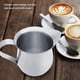 thumbnail image 3 of Jarra De Acero Inoxidable Para Espumar Leche, Ideal Para El Hogar Y El Barista, Color Plateado, 150ml, 3 of 7