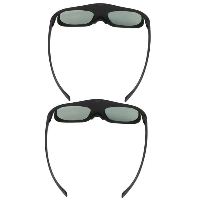 Gafas de Proyector 3D, Gafas de Películas 3D Moda Ampliamental Compatible 2pcs Lcd Lente 144Hz Para DLP Link Proyector para Películas 3D