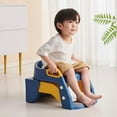thumbnail image 7 of ZeenArt Potty Training Seat, 2 in 1 Toddler Toilet Seat with Non-Slip Steps for Kids Boys Girls, Blue, 7 of 7