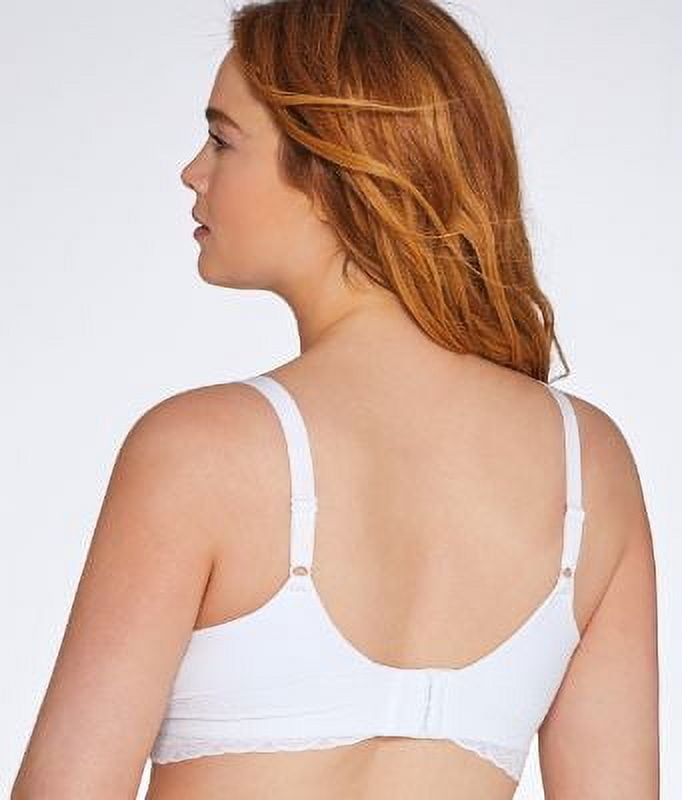 Women's Warner's RO5691A Cloud 9 Wire Free Triangle Bra (White 38B)