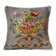thumbnail image 2 of Funda de almohada decorativa de 48x48cm, funda de almohada cuadrada con estampado Floral lavable a máquina, multifuncional para el hogar y la Oficina Gris, 2 of 8