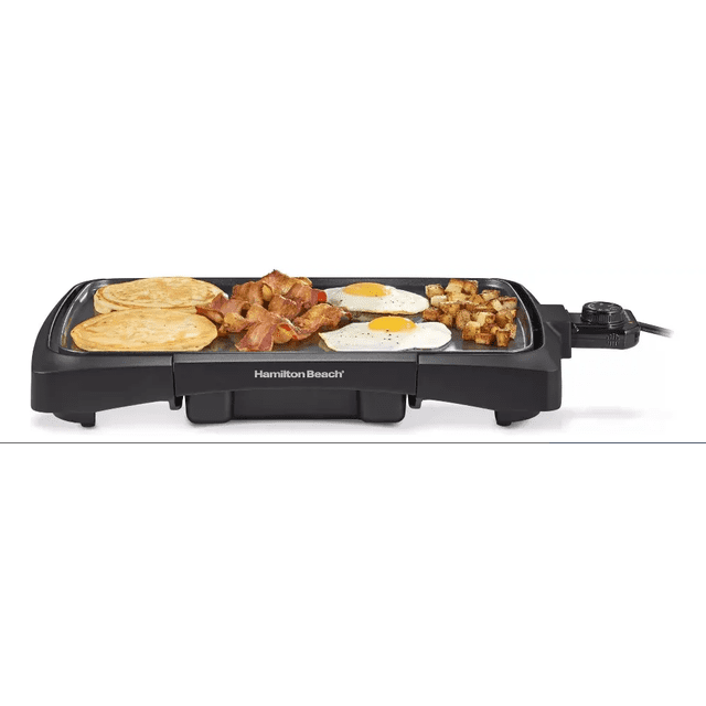 Comal Electrico Tortillas Plancha Coccion Hamilton Beach Negro