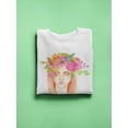 thumbnail image 3 of Portrait Of Beautiful Woman. Sweatshirt Women -Image by Shutterstock, Female Small, 3 of 4