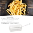 thumbnail image 4 of Stainless Steel Deep Fryer Basket, Multifunctional High Temperature Resistant Frying Basket for Frying Chips Chicken Fish Fries, 4 of 7