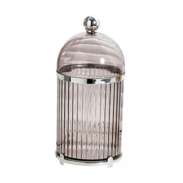 6xCafé Cuchara Postre Tenedor Soporte Cubiertos Organizador Cocina Vajilla Titular Gris