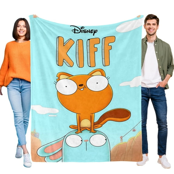 Kiff-Anti-Pilling Flannel Blanket Soft Lightweight Plush Fuzzy Cozy Luxury Blanket for Home and Kitchen Use – Perfect for Kids and Adults 32"*48"(80cm*120cm)