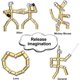 thumbnail image 4 of Bolígrafo magnético, bolígrafo negro, bolígrafo magnético multifunción divertido, bolígrafo retráctil para aliviar el estrés para adolescentes, hombres y mujeres jóvenes (dorado) Kuyhfg Bienvenido a Kuyhfg, 4 of 5
